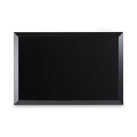 Mastervision Kamashi Wet-Erase Board, 36 x 24, Black, Wet Erase Easel, Wood Frame, Black MM07151620